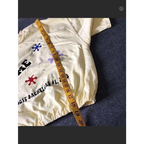 Free with Purchase “ The Dating Game” New Vintage Cropped Tee XL - Picture 7 of 9